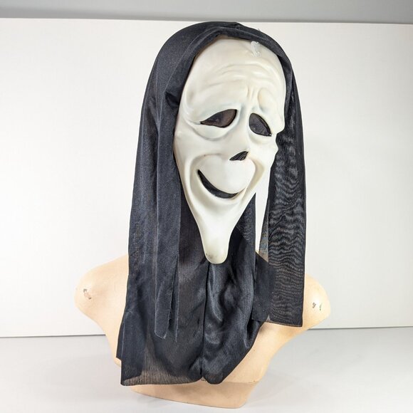 Scream Stoned Ghost Face Spoof Mask Easter Unlimited Adult Halloween costume - Picture 3 of 9